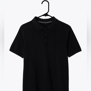 Reebok Men's Size XL Black Lightweight Men's Golf Polo. Polyester Blend.
